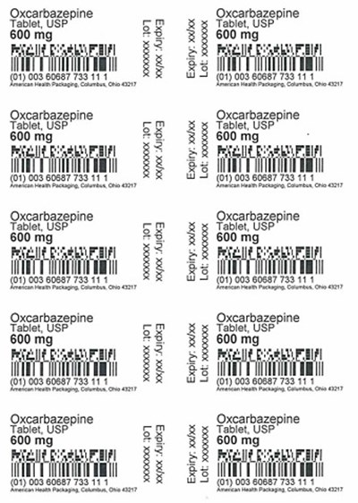 600 mg Oxcarbazepine Tablet Blister (600 mg Blister)